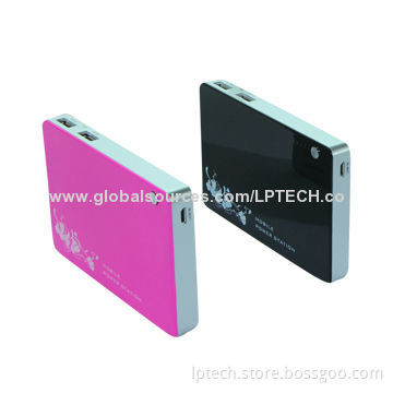 5,000mAh Real Capacity Rechargeable Mobile Power Banks with Private Mold and Patent